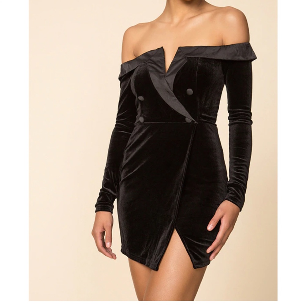 NWT Superdown Velvet Blazer Dress - Picture 7 of 10